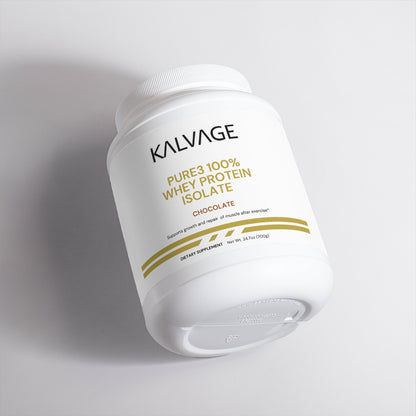 Pure3 100% Whey Protein Isolate (Chocolate)