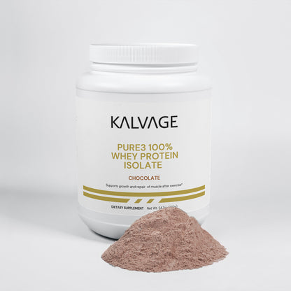 Pure3 100% Whey Protein Isolate (Chocolate)
