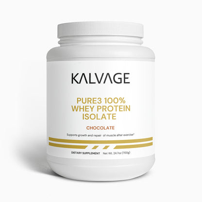 Pure3 100% Whey Protein Isolate (Chocolate)
