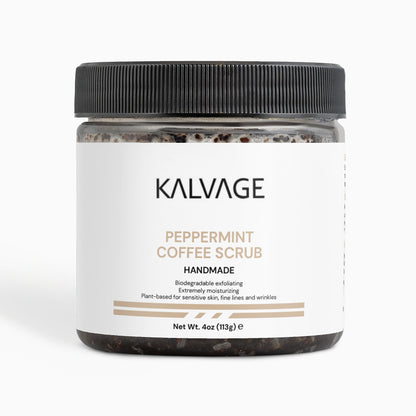 Peppermint Coffee Scrub