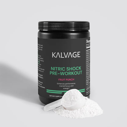 Nitric Shock Pre-Workout Powder (Fruit Punch)